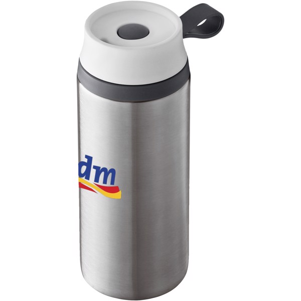 Vodotěsná termoska Flow - Stříbrný