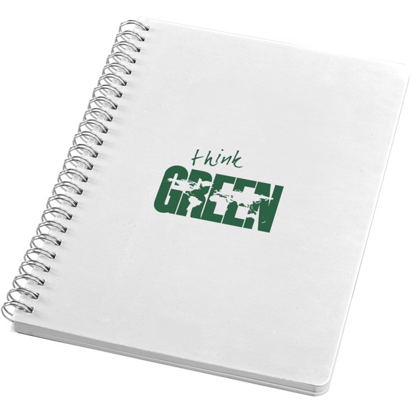 Happy-colours large spiral notebook