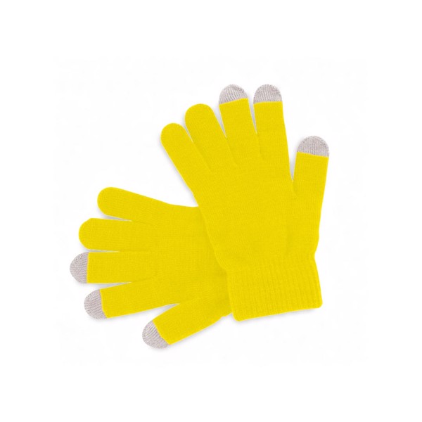 Touchscreen Gloves Actium - Yellow