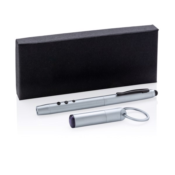 Prezentační pero 4 v 1