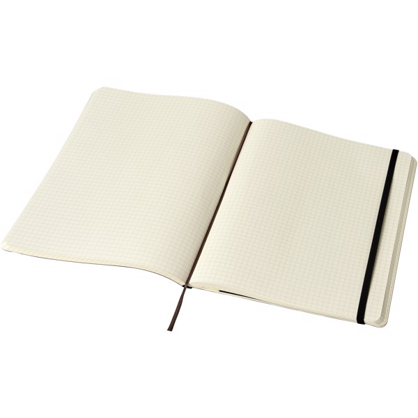 Classic XL soft cover notebook - squared - Solid black