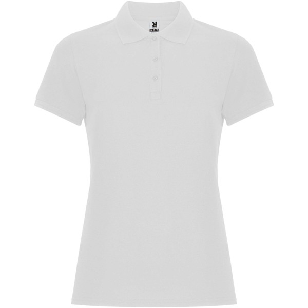 Pegaso Premium short sleeve women's polo - White / S