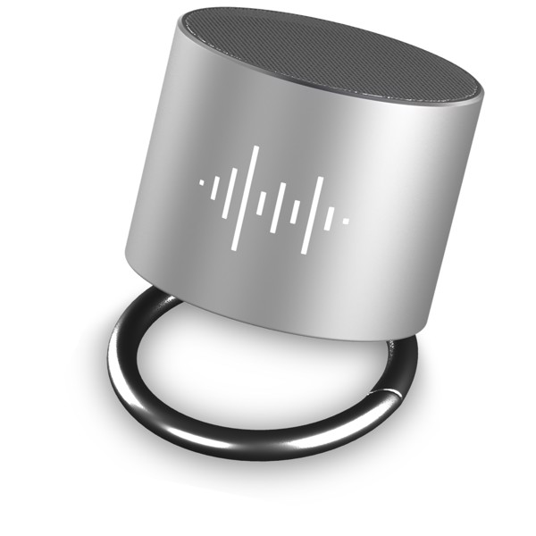 SCX.design S25 anillo altavoz - Plateado / Blanco