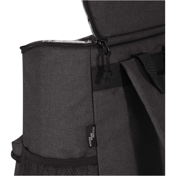 Tundra GRS RPET cooler backpack 12L - Heather Charcoal