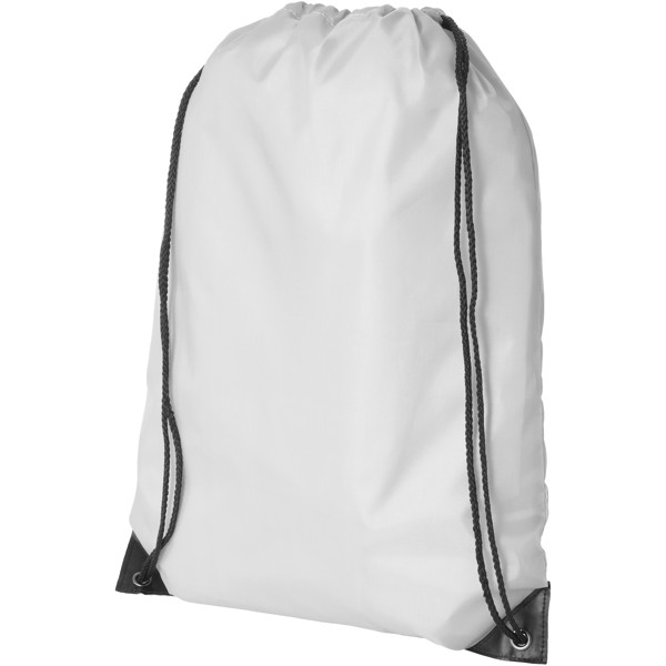 Oriole premium drawstring bag 5L - White