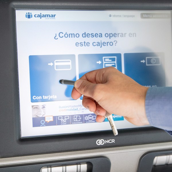 Stylus Touch Pen Keyring Indur - Silver