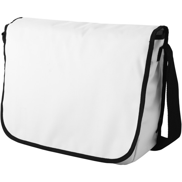 Malibu messenger bag - White