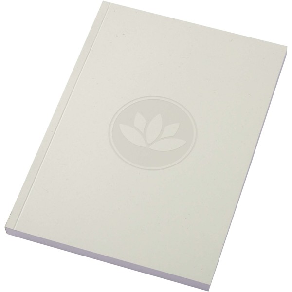 Novella Austen A5 recycled soft cover notebook - 100 sheets - Ivory White