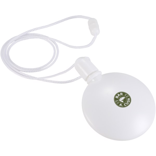 Blubber round bubble dispenser - White
