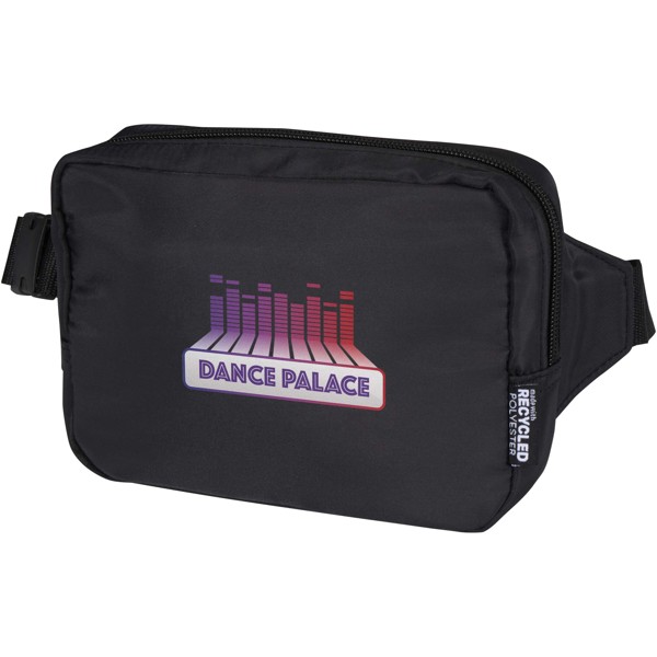 Trip Aware™ recycled travel crossbody bag 1L - Black