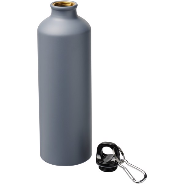 Oregon 770 ml matte water bottle with carabiner - Grey
