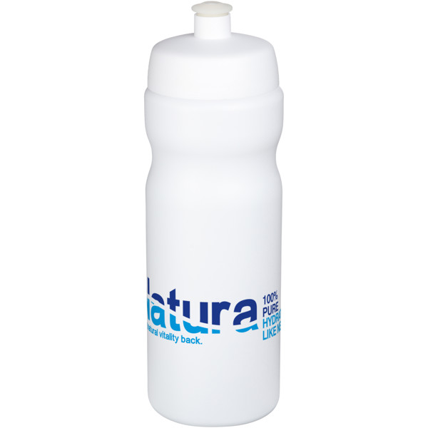 Baseline® Plus 650 ml bottle with sports lid - White