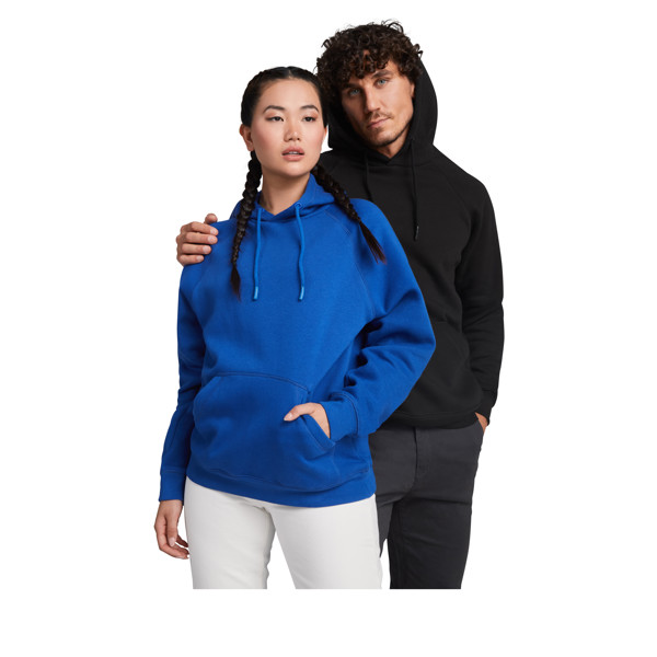 Vinson organic cotton unisex hoodie - Red / roly-M