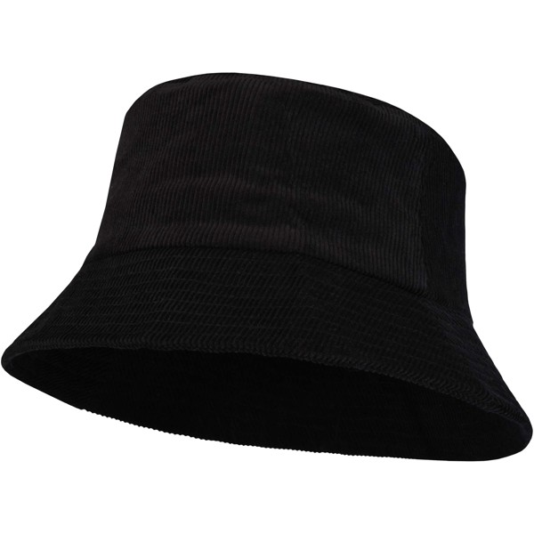 Howson recycled corduroy sun hat - Black