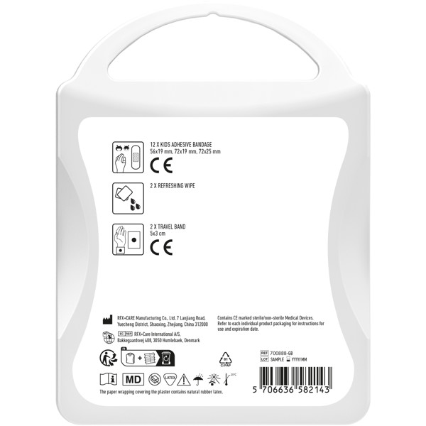 MyKit Kids Travel Set - Transparent White