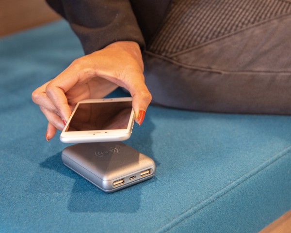 5.000 mAh Wireless 5W Pocket Powerbank