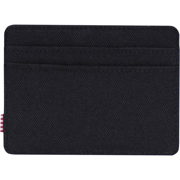 Herschel Charlie recycled RFID card holder - Black