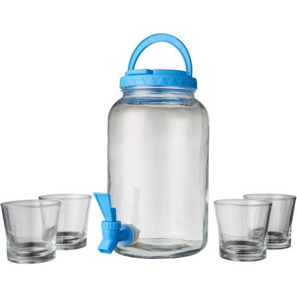 Festi 5-piece beverage dispenser set