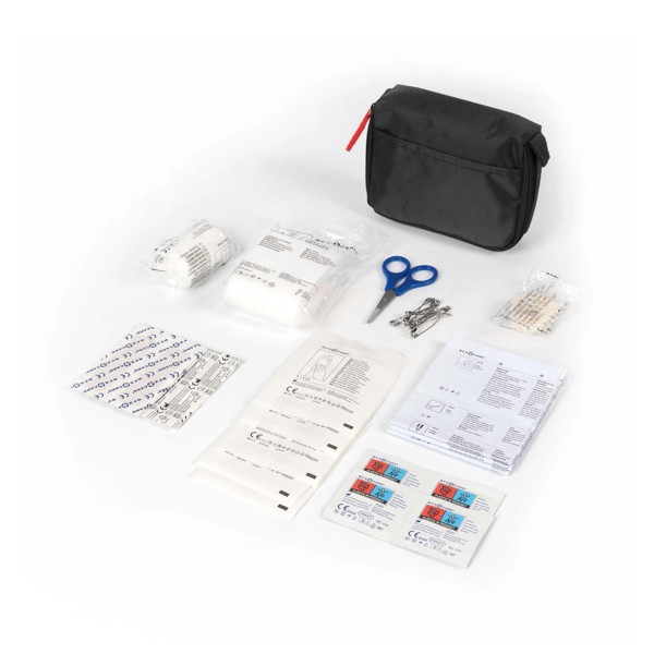 Basic 31-piece First Aid kit - Black