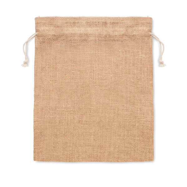 Small jute gift bag 14 x 22 cm Jute Small