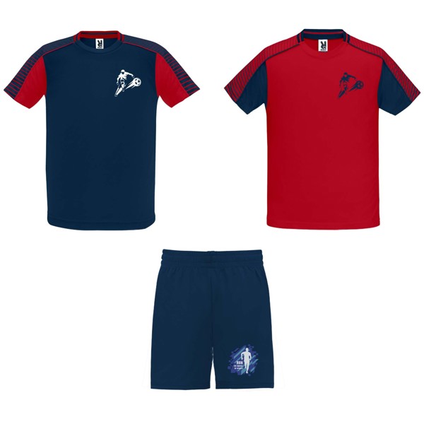Juve unisex sports set - Red / Navy Blue / 2XL