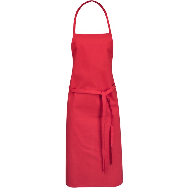 Zástěra Reeva 180 g/m² - Červená s efektem námrazy
