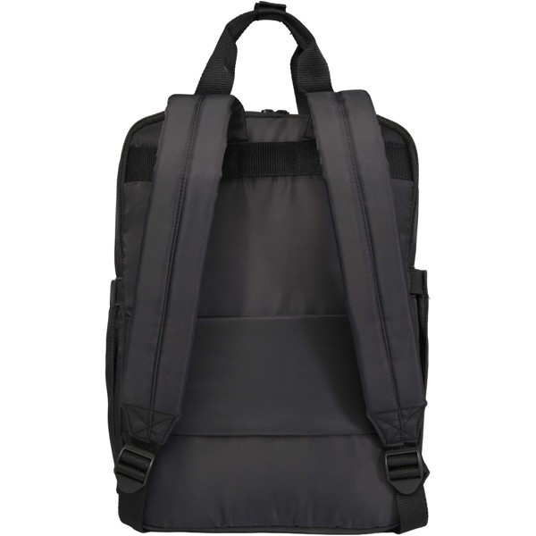 Trip 14” Aware™ recycled travel laptop backpack 9L - Black