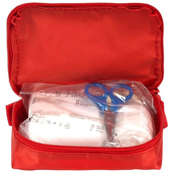 Basic 31-piece First Aid kit - Red