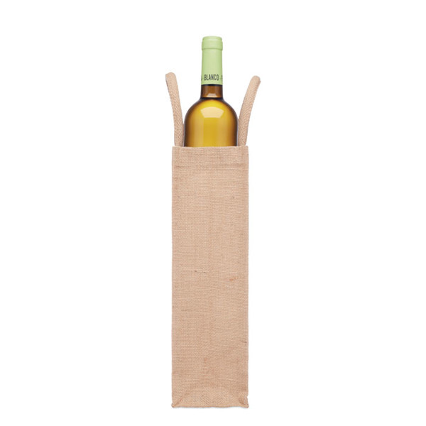 Jute wine bag for one bottle Campo Di Vino