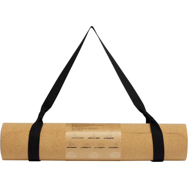 Trikona cork yoga mat