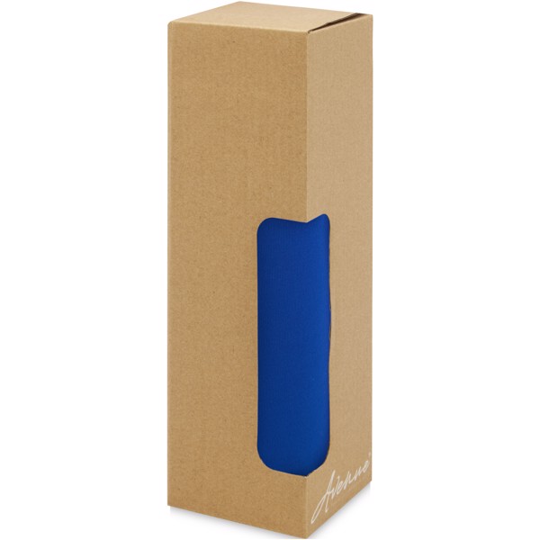 Thor 660 ml glass bottle with neoprene sleeve - Blue