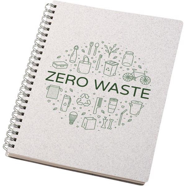 Bianco A5 size wire-o notebook