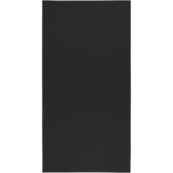 Lucas RPET sport towel 50x100 cm - Black