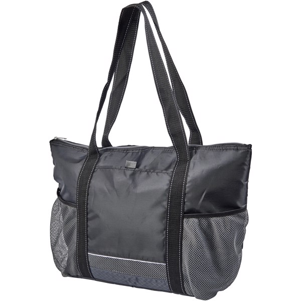 Falkenberg 30-can cooler tote bag - Solid black