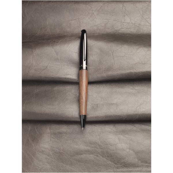 Loure wood barrel ballpoint pen (black ink)