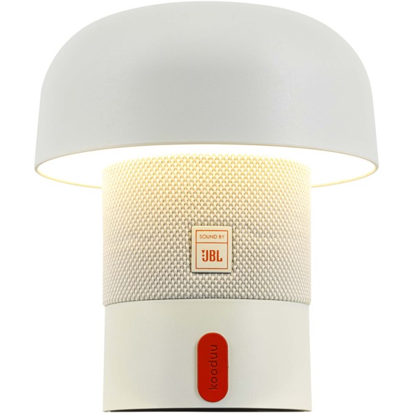 Kooduu Sensa Play Mini JBL portable speaker and lamp - White