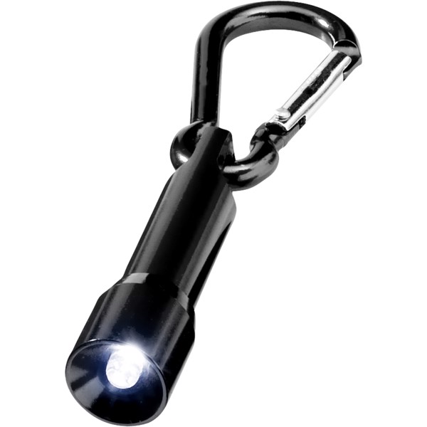 Lyra LED keychain light with carabiner
