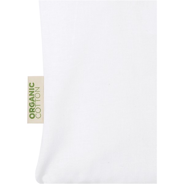 Orissa 140 g/m² organic cotton tote bag 7L - White