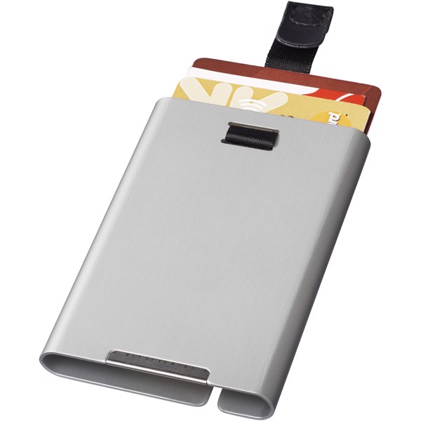 Pilot RFID secure card slider - Silver