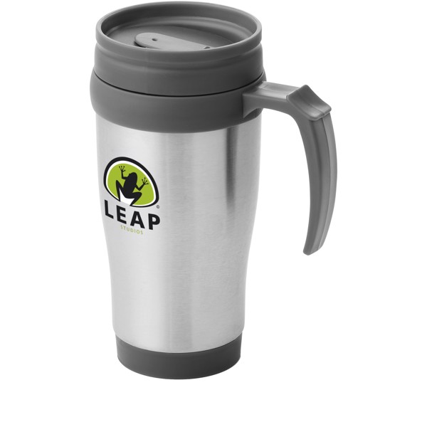 Sanibel 400 ml Isolierbecher - silber / grau