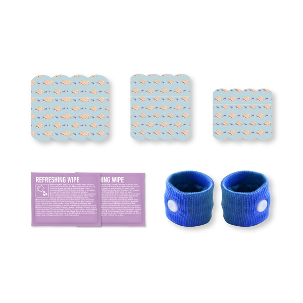 MyKit Kids Travel Set - Transparent Red