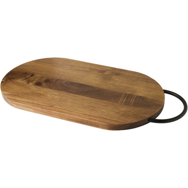 Julienne acacia wood chopping board with handle