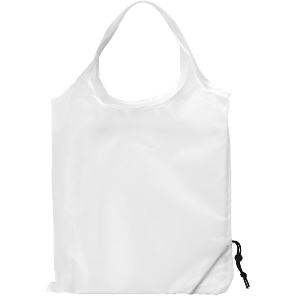 Bolsa Tote para compras plegable "Scrunchy" - Blanco