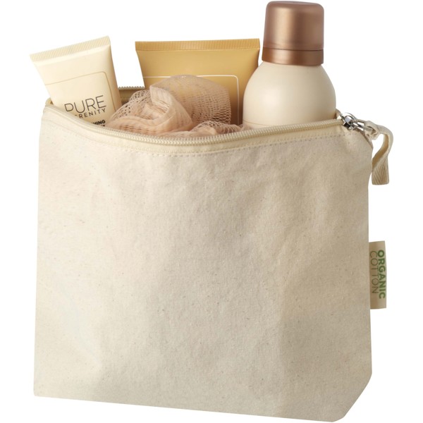 Orissa 180 g/m² organic toiletry bag 1L
