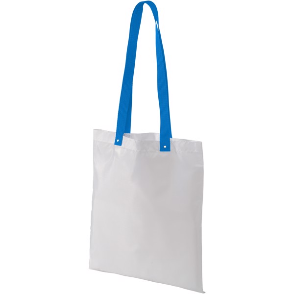 Bolsa Tote de poliéster con asas contrastadas "Uto"