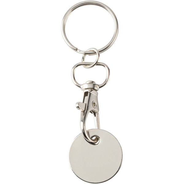 Rory keyring with trolley coin - Red
