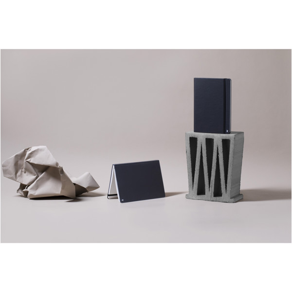 Karst® A5 stone paper hardcover notebook - lined - Black
