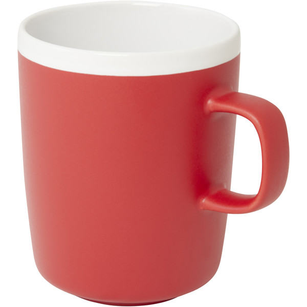 Lilio 310 ml ceramic mug - Red