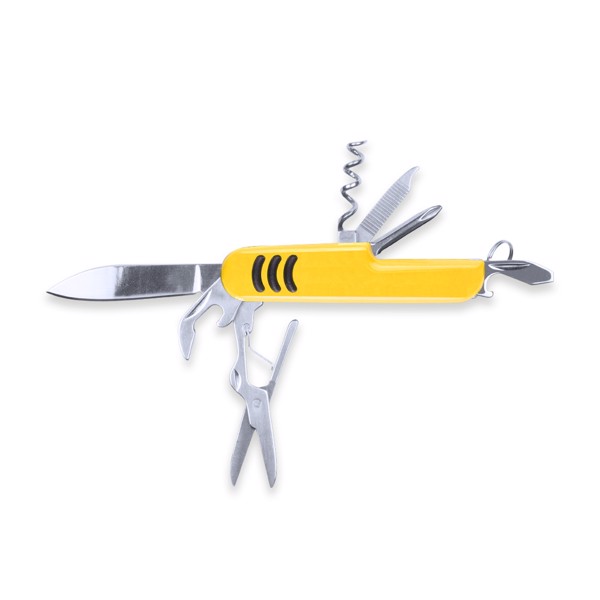 Multifunction Pocket Knife Shakon - Yellow