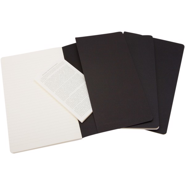 Moleskine Cahier Journal PK - ruled - Black